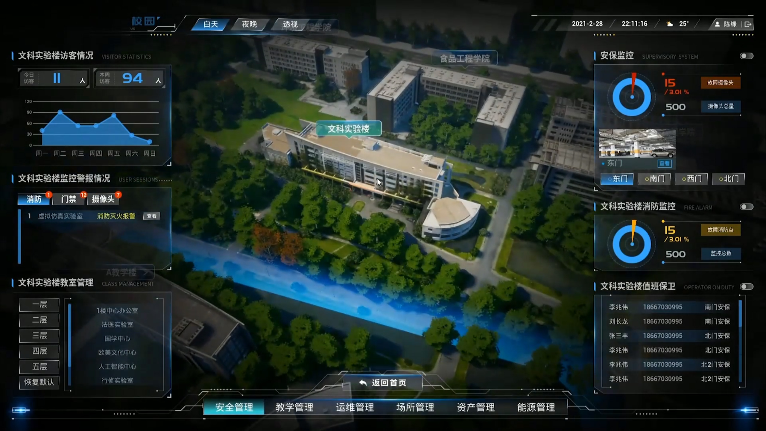 智慧校园管控系统